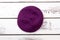 Purple color french beret for women.