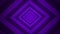 Purple color square shape zoom out seamless background