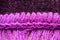 Purple Color Wool Threads Twisted Detailed Design Close Up Background Stock Photograph