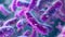 purple colored bacterium rod monoculture Escherichia coli