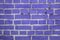 Purple Colorful Brick Wall Textured Background Design
