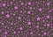 Purple colour flower pattern design wallpaper background