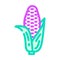 purple corn color icon vector illustration