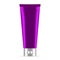 Purple cream or ointment cosmetic tube. Realistic