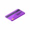 Purple Credit card, Isometric, Finance, Business, Bank card, Vector