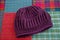 Purple Crocheted Hat