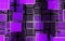 Purple Cubes Abstract