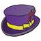 Purple Dandy Hat