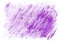 Purple dry horizontal watercolor hand drawn background. Beautiful diagonal hard strokes of the paint brush
