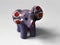 PURPLE ELEPHANT TOY