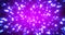 Purple energy glowing blocks digital futuristic squares computer bright