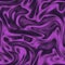 Purple fabric seamless backgrounds. Metallic color of shiny textile, soft violet texture. Satin folds, waves pattern.