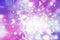 Purple fairy explosion particles