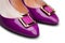 Purple female shoes-1