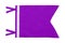 Purple Flag Pennant