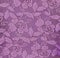 Purple floral lace seamless background.