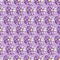 Purple floral texturised background