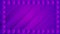 Purple frame of spheres background design in 4k video.