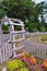 Purple gate, Wilmington Arboretum