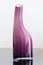 Purple glass vase