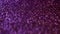 Purple glitter magic background. Defocused light and free focused place for your design.