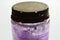 Purple Gouache paint in a vintage jar