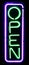 Purple and Green Neon Open Sign