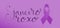 Purple January in portuguese Janeiro Roxo, Brazil campaign for hansen disease awareness banner. Handwritten calligraphy