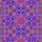 Purple kaleidoscope seamless pattern textur with circle ornaments