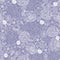 Purple lace flowers seamless pattern background