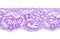 Purple lace pattern