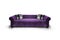 Purple luxurious sofa
