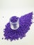 purple masterbatch granules