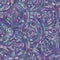 Purple Mosaic Radial Seamless Tiling Pattern