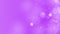 Purple motion background. Abstract glowing bokeh circles or sparks. 8K seamless loop clip