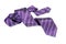 Purple necktie