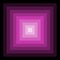 Purple nested regular squares.