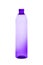 Purple opened cosmetic bottle