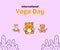 Purple Orange Minimalist International Yoga Day Facebook Post