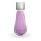 Purple perfume bottle icon, cartoon style