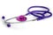 Purple phonendoscope