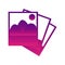 purple pictures photos icon