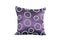 Purple, pillow isolated on a white