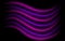 Purple and Pink Glowing Curves Background