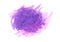 Purple-pink watercolor brush stoke. Design asset for invitation card or product package in concept seductive, sweet and charming.