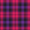 Purple Plaid Tartan Checkered Seamless Pattern