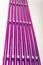 Purple plastic pipes of underfloor heating system