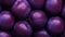 Purple Plum Texture With Water Droplets In Zbrush Style