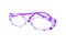 Purple Polka Dotted Glasses