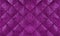 Purple quilted leather fabric close up, background